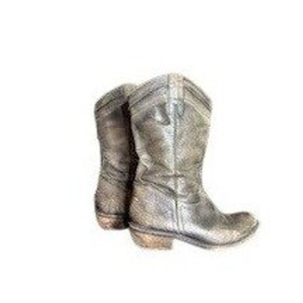 Vintage Handmade Leather Western Cowboy Boots EU 40 Womens 9